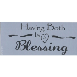 Szablon Mix Media Cadence MU-54 10x25cm / Blessing